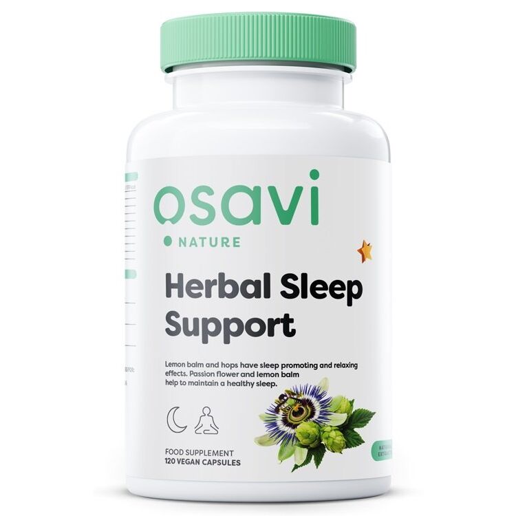 Pflanzliches Schlafmittel (ohne Melatonin) – 120 vegane Kapseln – Viking Supplements