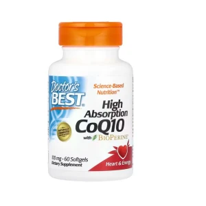 CoQ10 mit hoher Bioverfügbarkeit und BioPerine