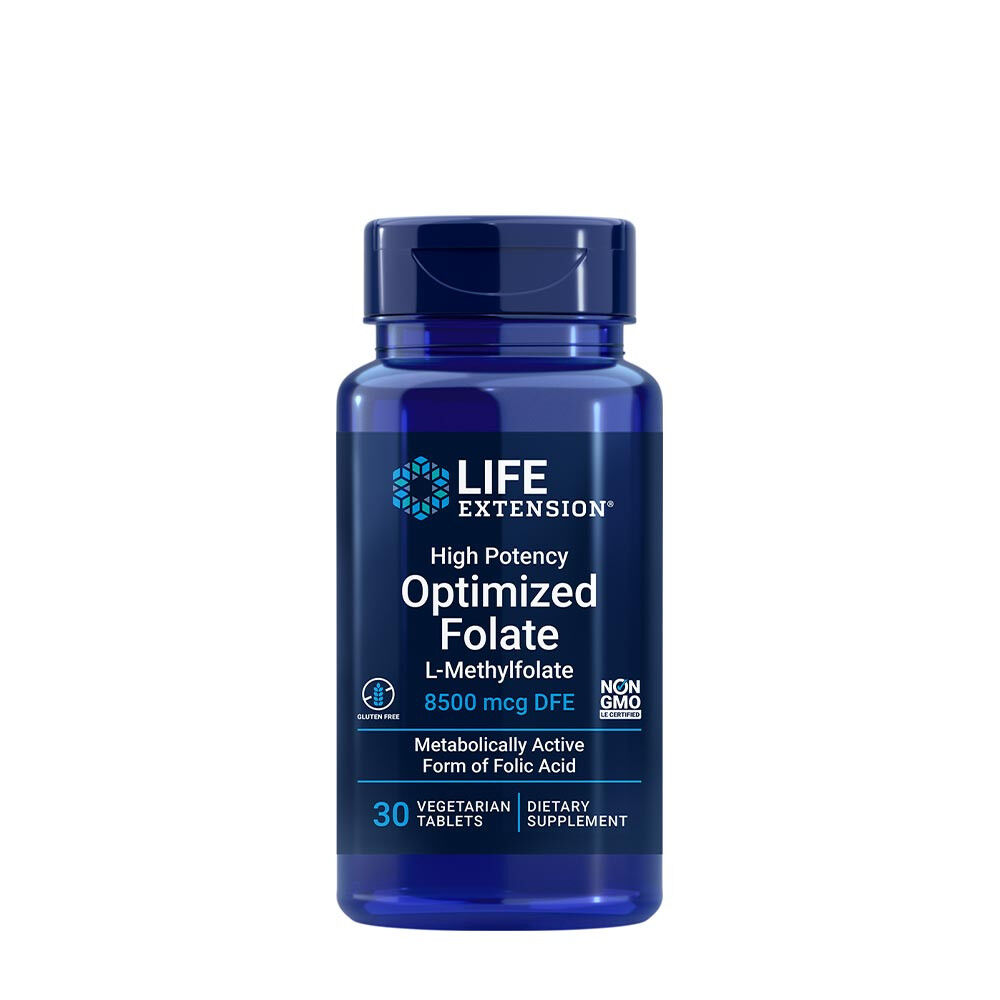 Hochwirksames, optimiertes Folsäurepräparat – 30 vegetarische Tabletten – Viking Supplements