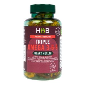 Hochwirksames Triple Omega 3-6-9 – 60 Kapseln – Viking Supplements