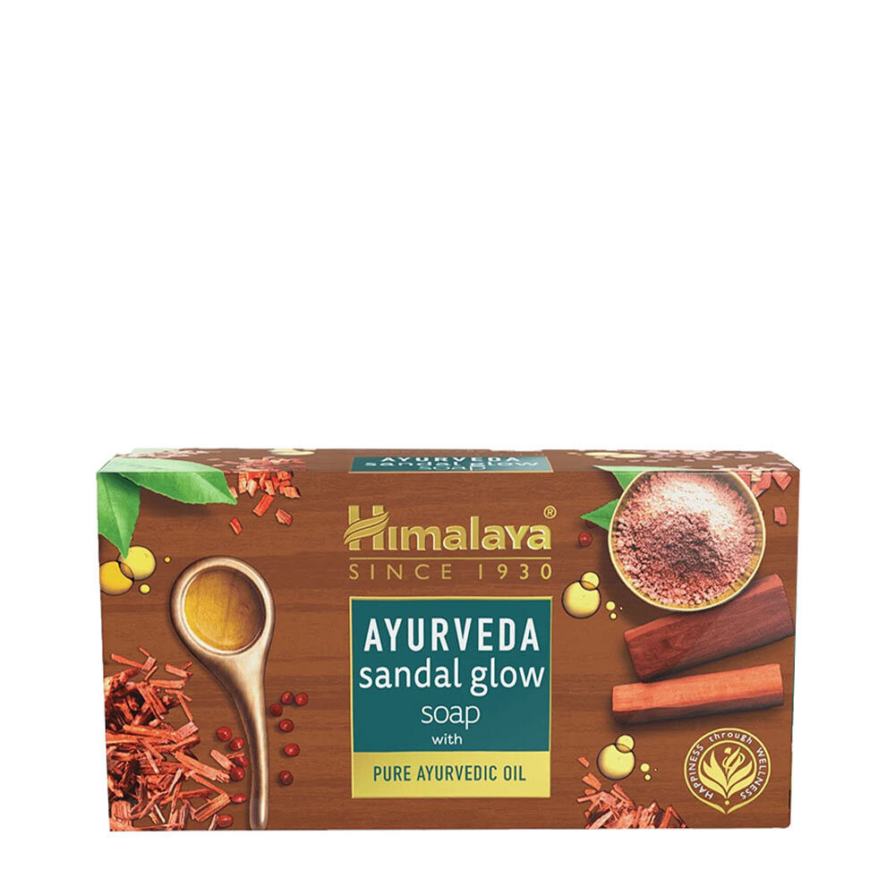 Himalaya Ayurveda Sandal Glow Seife (125 g) – Viking Supplements