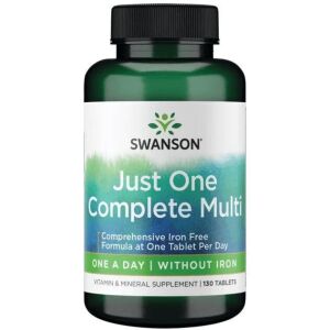 „Just One Complete Multi“ ohne Eisen – 130 Tabletten – Viking Supplements