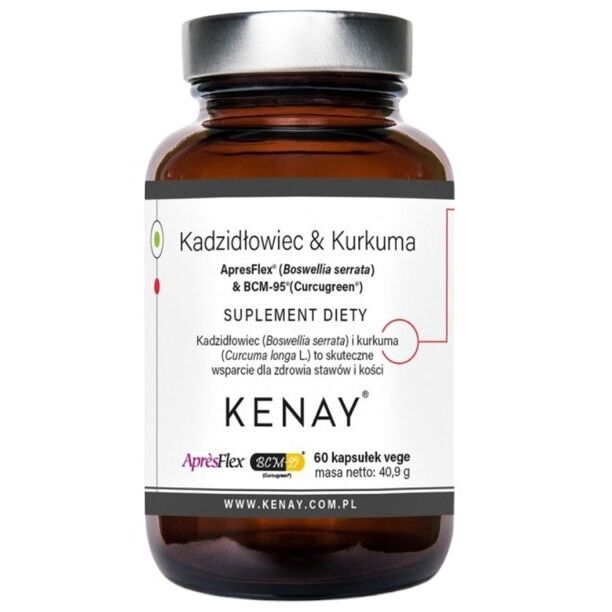 KENAY Weihrauch & Kurkuma ApresFlex® (Boswellia serrata) & BCM 95® (CURCUGREEN®) (60 Kapseln) – Viking Supplements