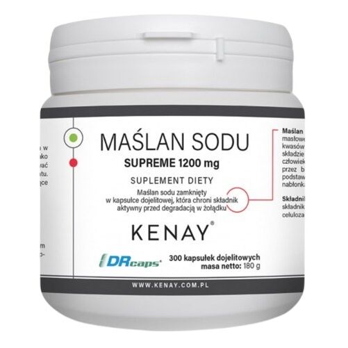 KENAY Natriumbutyrat SUPREME 1200 mg (300 Kapseln) – Viking Supplements