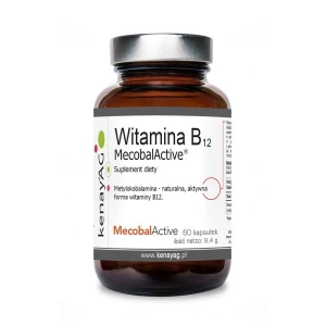 KENAY Vitamin B12 (Methylcobalamin) MecobalActive (60 Kapseln) – Viking Supplements