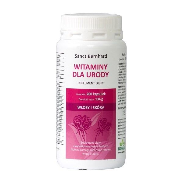 KRAUTERHAUS SANCT BERNHARD Beauty Capsules (200 caps) - Viking Supplements