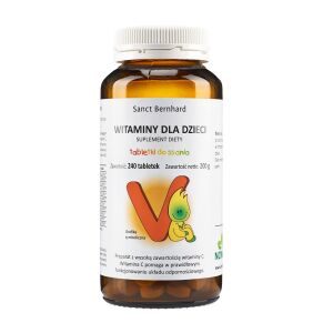 KRAUTERHAUS SANCT BERNHARD Children Vitamin (240 tabs) - Viking Supplements