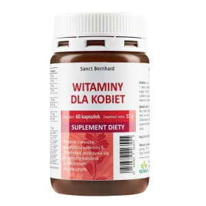KRAUTERHAUS SANCT BERNHARD Vitamin-Kapseln für Frauen (60 Kapseln) – Viking Supplements