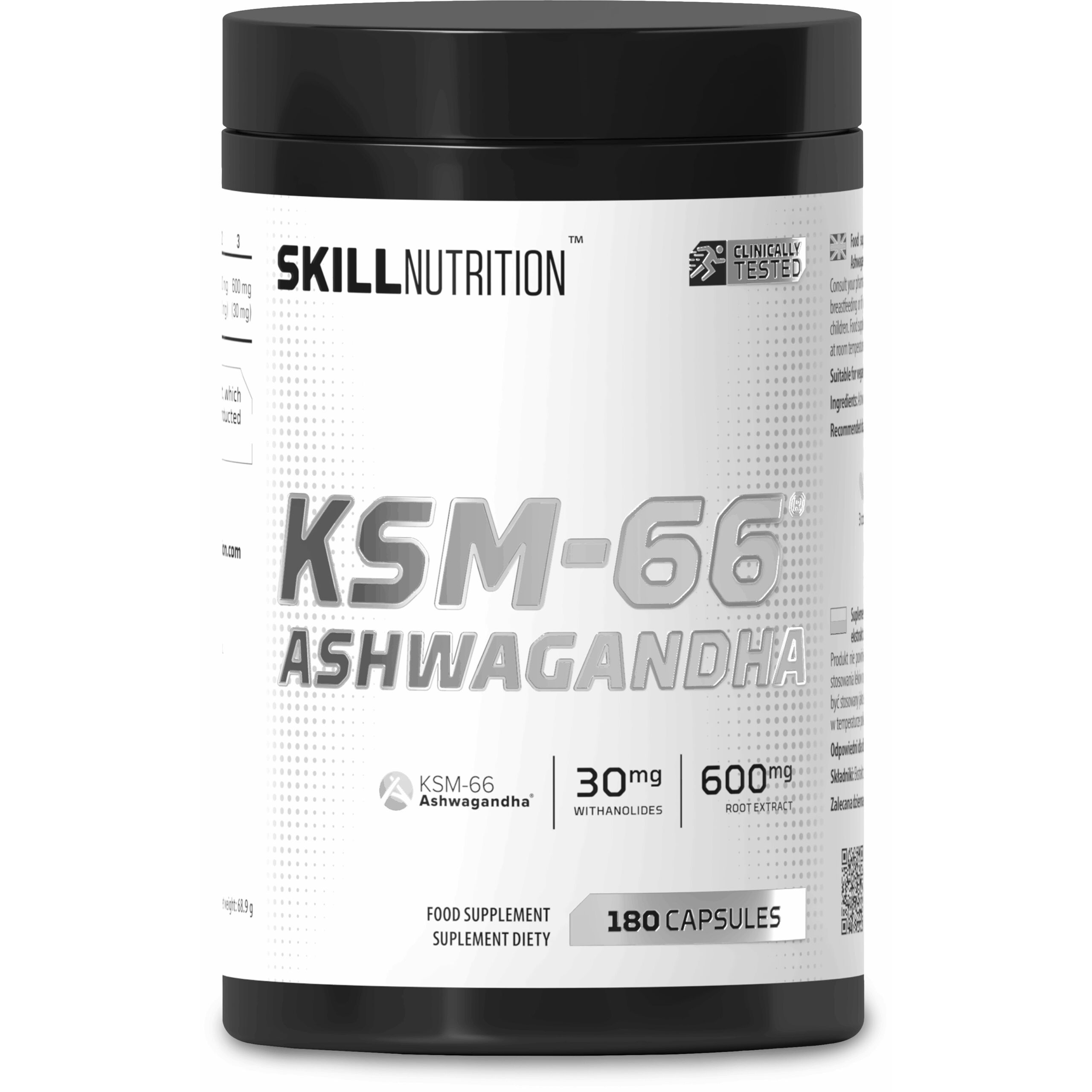 KSM-66 Ashwagandha – 180 vegane Kapseln – Viking Supplements