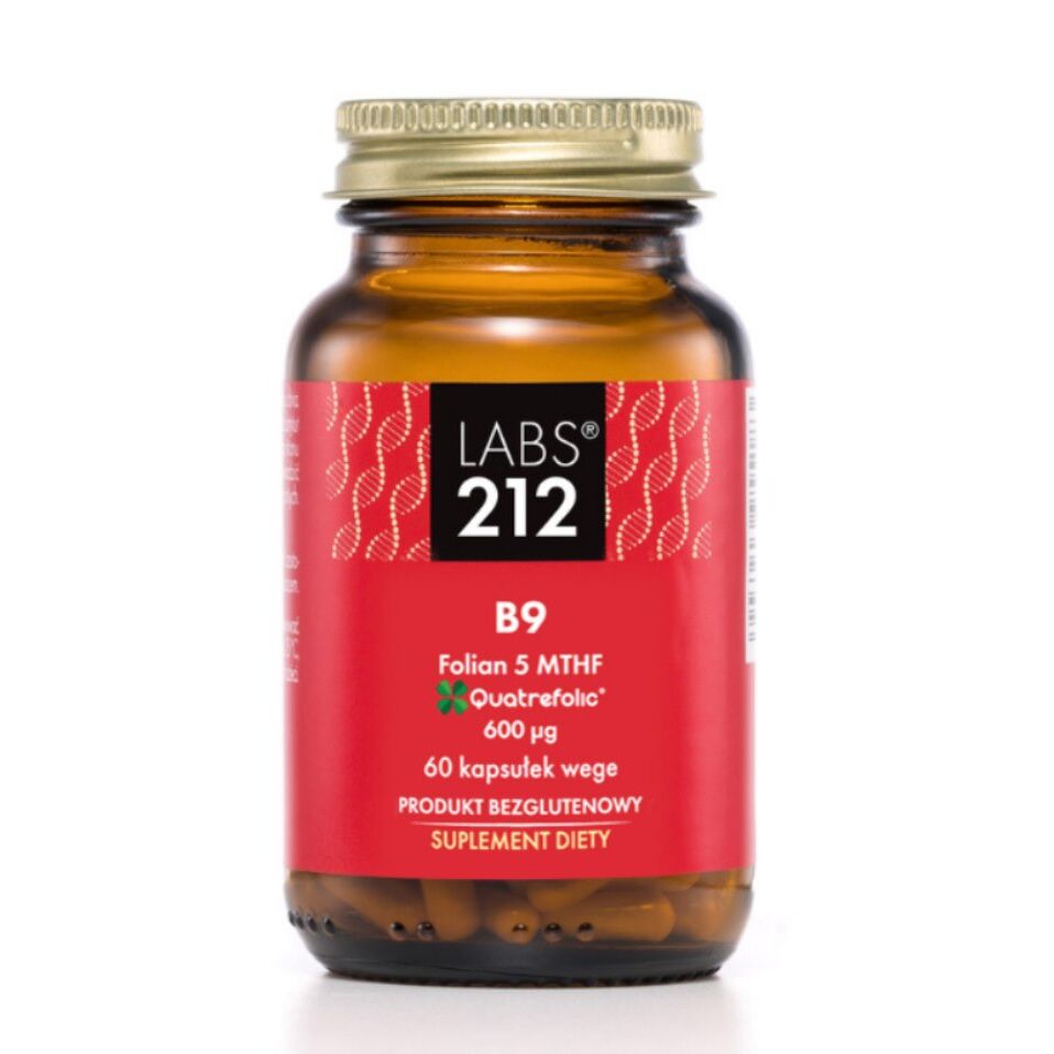 LABS212 B9 Folate 5-MTHF (60 vcaps) - Viking Supplements