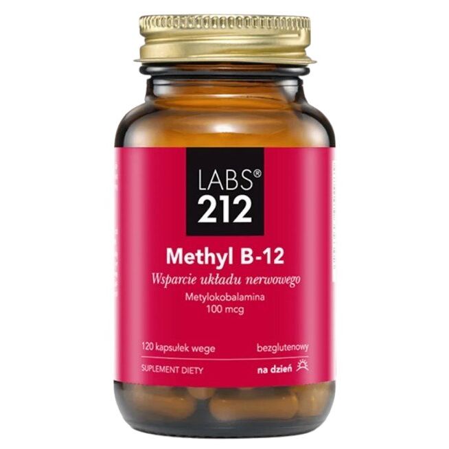LABS212 Methyl B-12 (120 caps) - Nuvalia