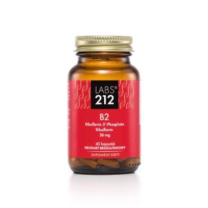 LABS212 Vitamin B2 Riboflavin-5'-Phosphat + Riboflavin (60 Kapseln) – Viking Supplements