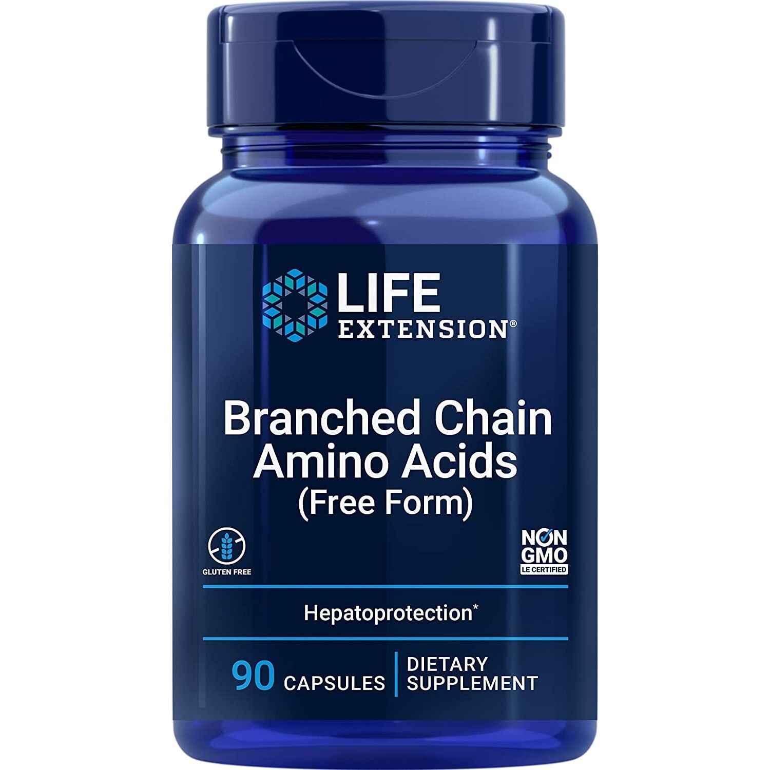 LIFE EXTENSION Verzweigtkettige Aminosäuren (90 Kapseln) – Viking Supplements