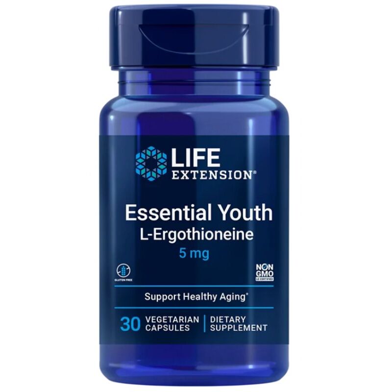 LIFE EXTENSION Essential Youth L-Ergothionein (30 Kapseln) – Viking Supplements