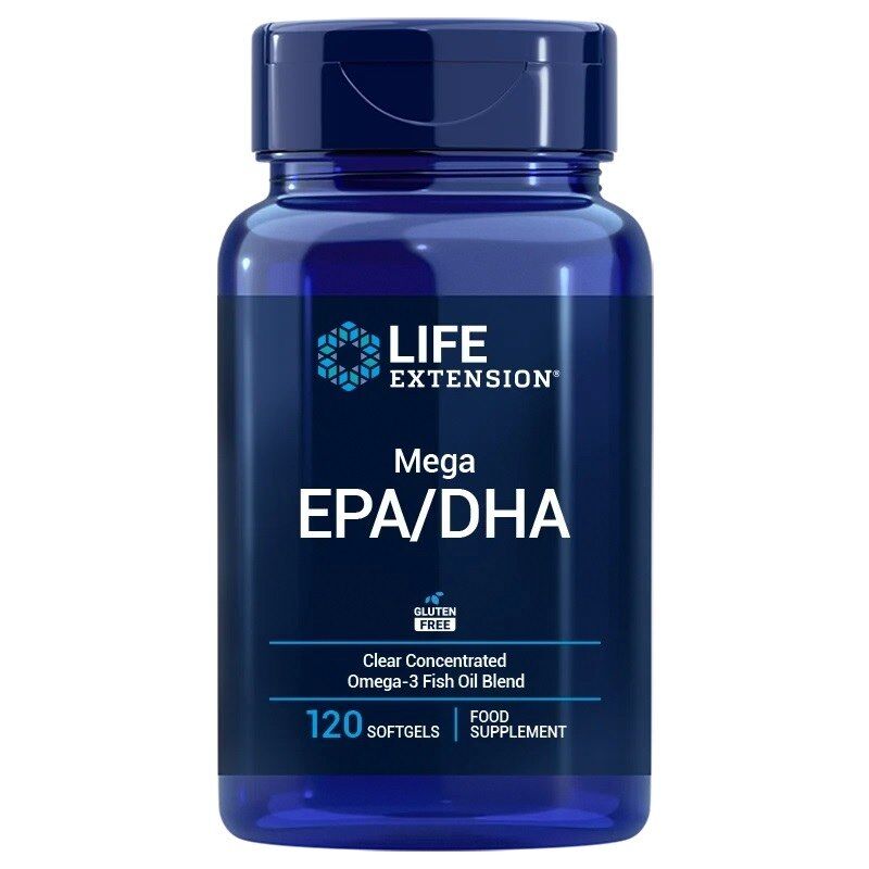 LIFE EXTENSION Mega EPA/DHA EU (120 Softgels) – Viking Supplements