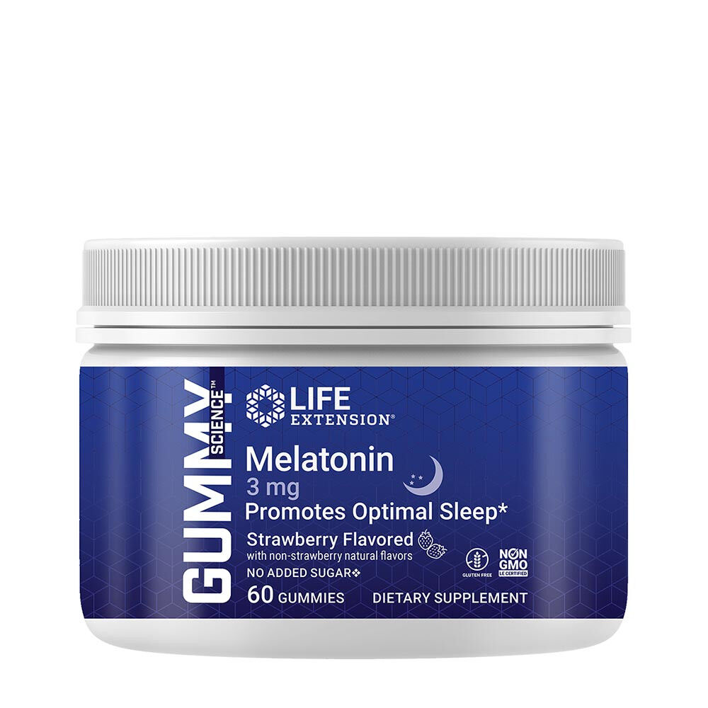 Life Extension – Gummy Science™ Melatonin (60 Gummibärchen) – Viking Supplements