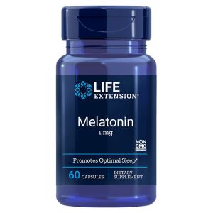 Life Extension – Melatonin 1 mg (60 Kapseln) – Viking Supplements