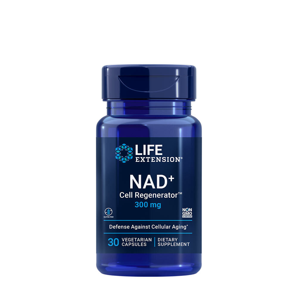 Life Extension – NAD+ Cell Regenerator 300 mg (30 vegetarische Kapseln) – Viking Supplements