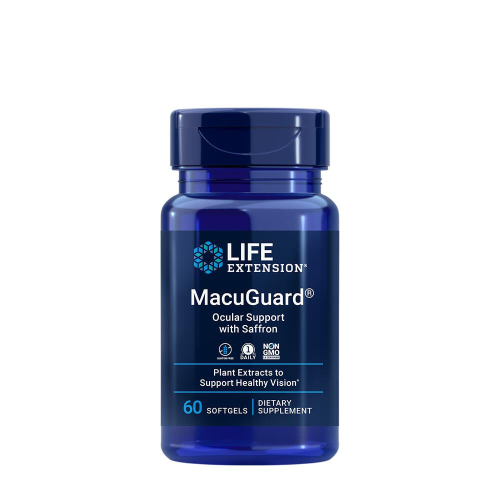 MacuGuard Augenpflege mit Safran – 60 Softgels – Viking Supplements
