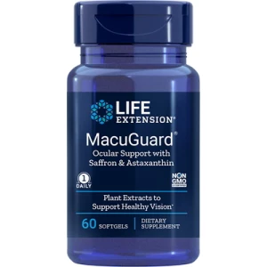 MacuGuard Augenpflege mit Safran und Astaxanthin – 60 Weichkapseln – Viking Supplements