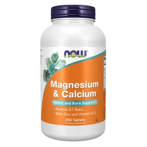 Magnesium & Kalzium mit Zink und Vitamin D3 – 250 Tabletten – Viking Supplements