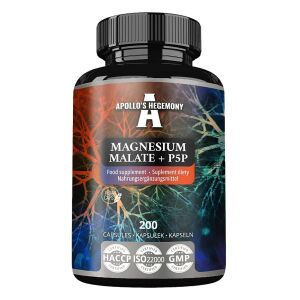 Magnesiummalat + P5P – 200 Kapseln – Viking Supplements