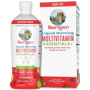 MaryRuth's Morning Multivitamin Liquid Fruit Punch 32oz (946ml) - Nuvalia