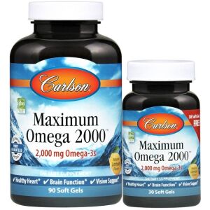 Maximum Omega 2000 – 90 + 30 Softgels – Viking Supplements