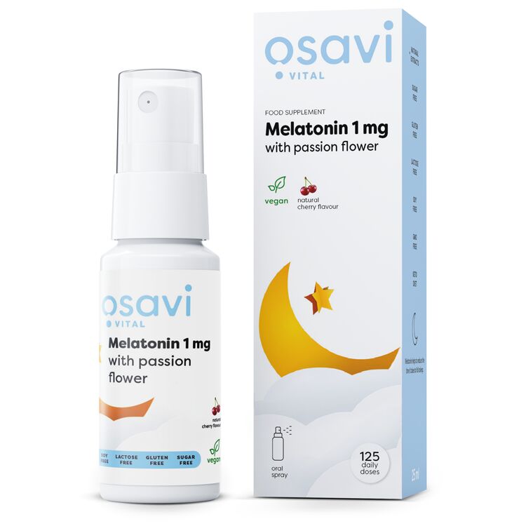 Melatonin mit Passionsblume als Mundspray