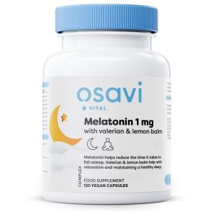 Melatonin mit Baldrian und Zitronenmelisse