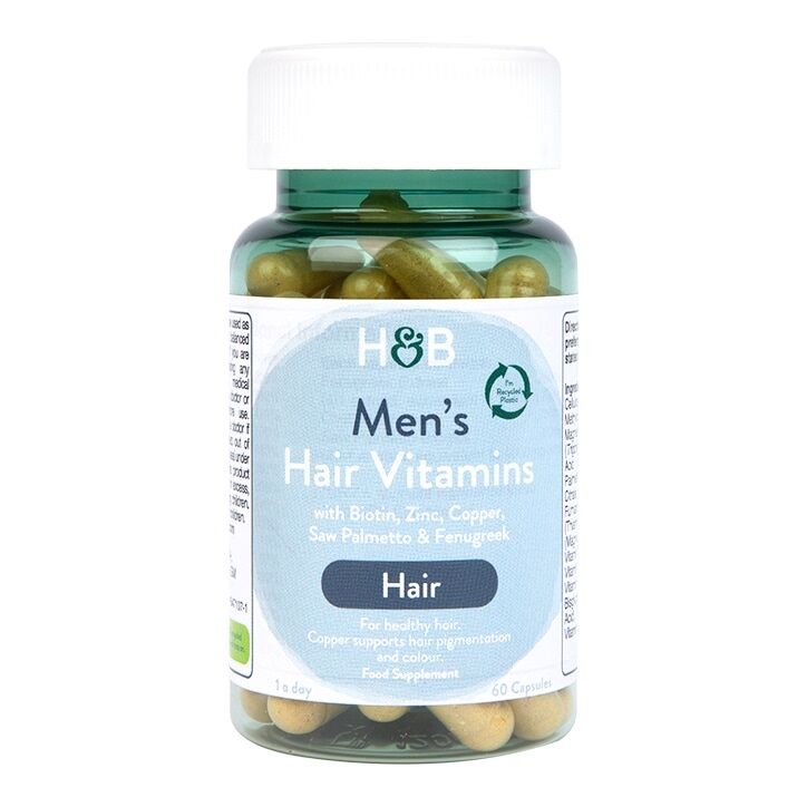 Vitamine für das Haar von Männern – 60 Kapseln – Viking Supplements