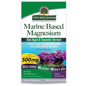 NATURE'S ANSWER Magnesium auf Meeresbasis (90 Kapseln) – Viking Supplements
