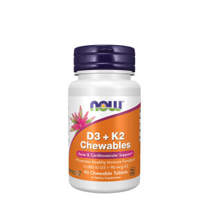 NOW D-3 + K-2 (MK-7) (90 Kautabletten) – Viking Supplements
