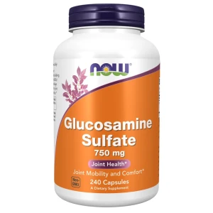 NOW FOODS Glucosaminsulfat 750 mg (240 Kapseln) – Viking Supplements