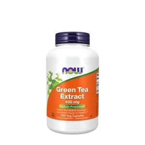 NOW Grüntee-Extrakt 400 mg (250 pflanzliche Kapseln) – Viking Supplements