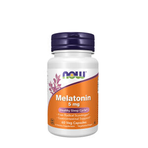 NOW Melatonin 5 mg (60 pflanzliche Kapseln) – Viking Supplements