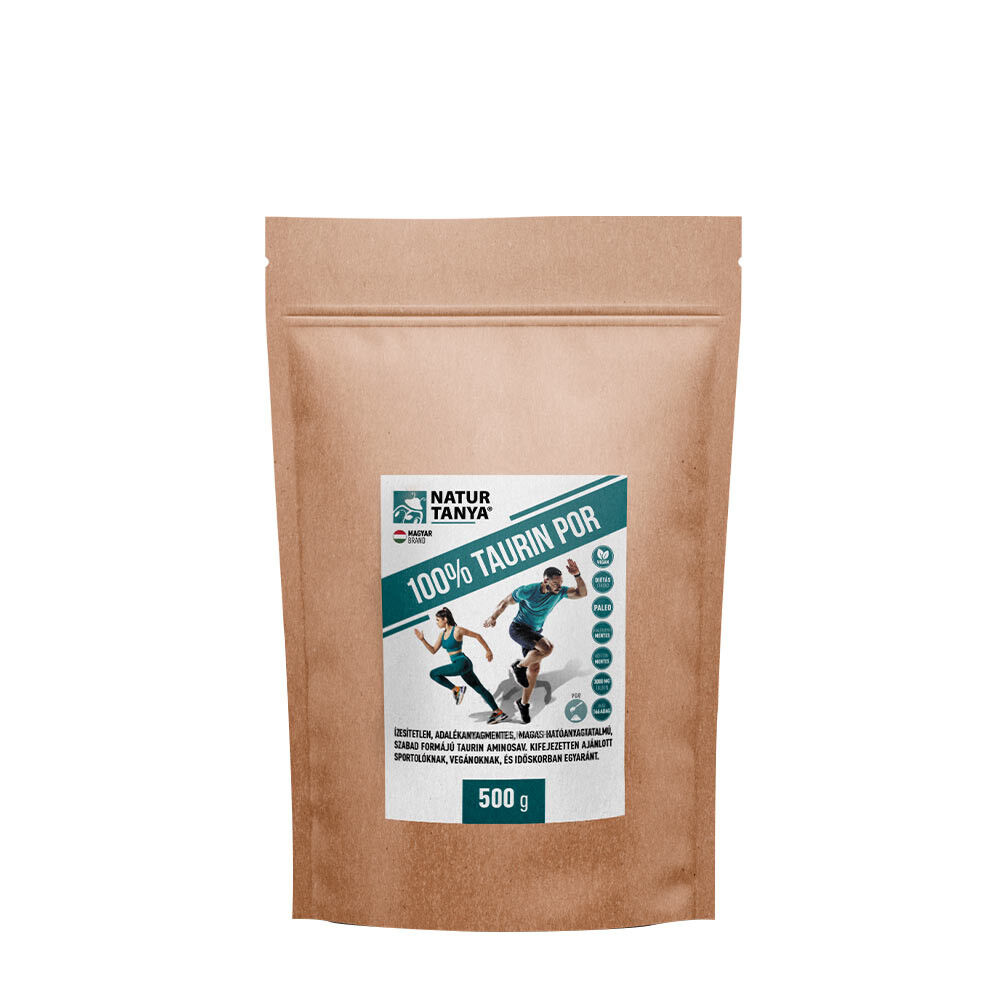 Natur Tanya 100% Taurinpulver – ohne Zusatzstoffe (500 g)