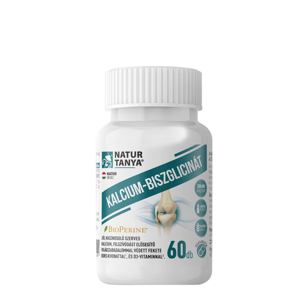 Natur Tanya Calcium-Bisglycinat (60 Tabletten) – Viking Supplements