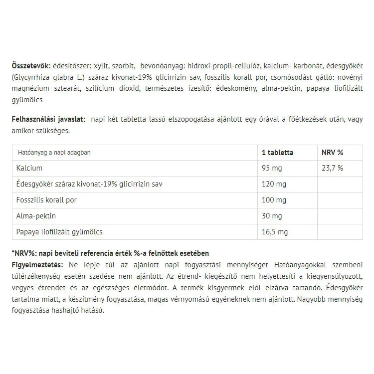 Natur Tanya ESI® DigestiveAid No Acid (60 Tablets) – Bild 2