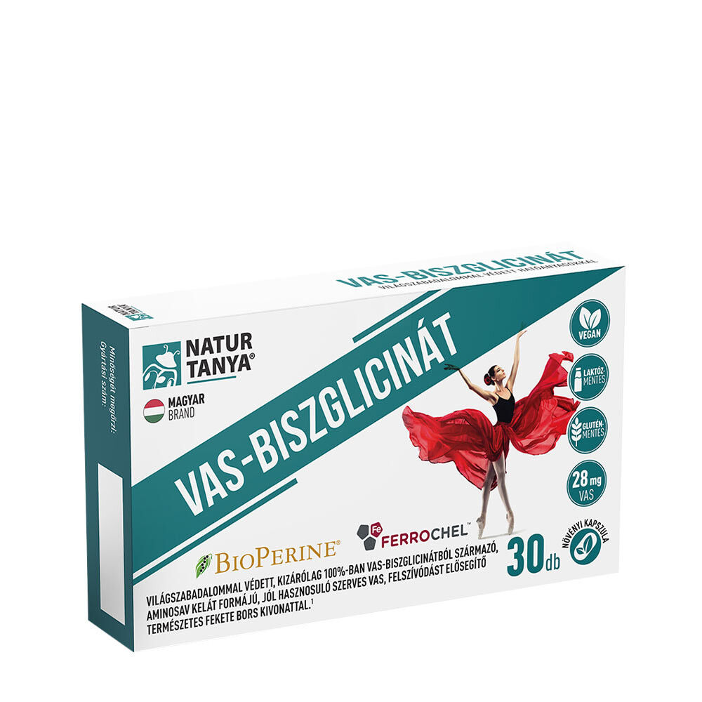 Natur Tanya Eisenbisglycinat (30 Kapseln) – Viking Supplements
