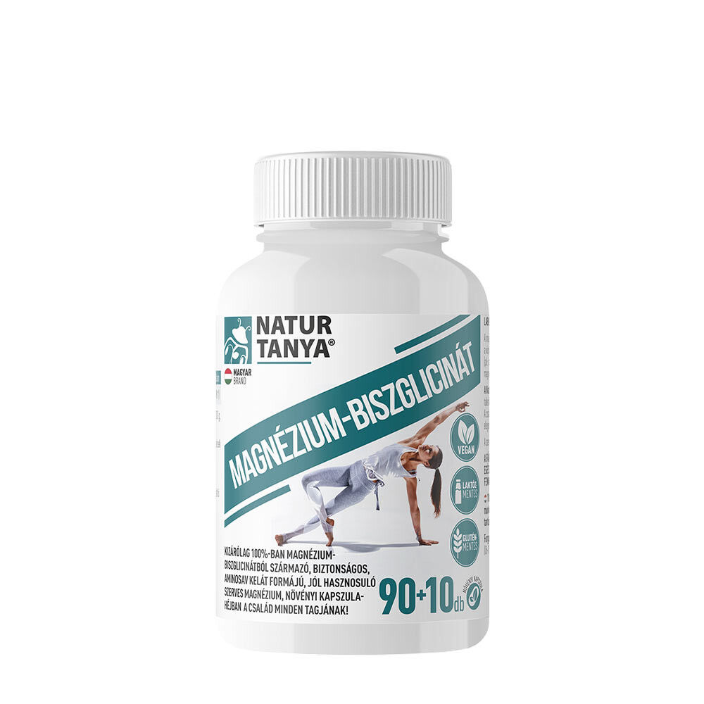 Natur Tanya Magnesium-Bisglycinat (90+10 Kapseln) – Viking Supplements