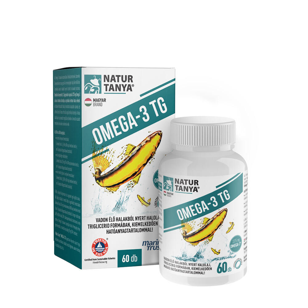 Natur Tanya Mega Omega-3 – Wildfischöl (60 Weichkapseln) – Viking Supplements