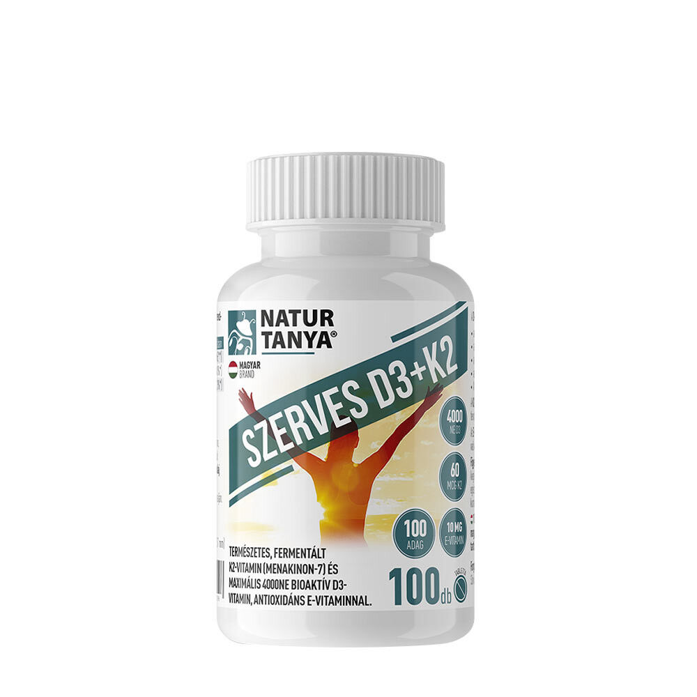 Natur Tanya Bio-Vitamin D3 + K2 (100 Tabletten) – Viking Supplements