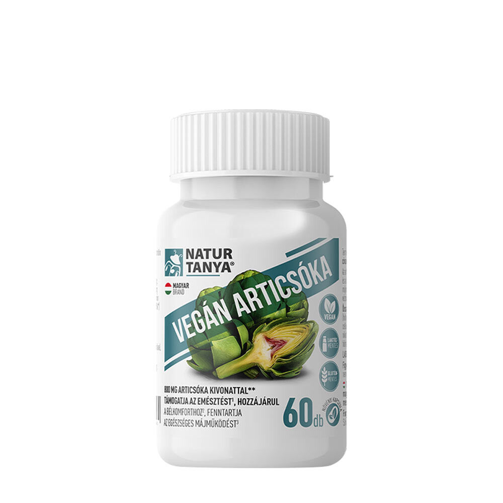 Natur Tanya Vegane Artischocken (60 Kapseln) – Viking Supplements