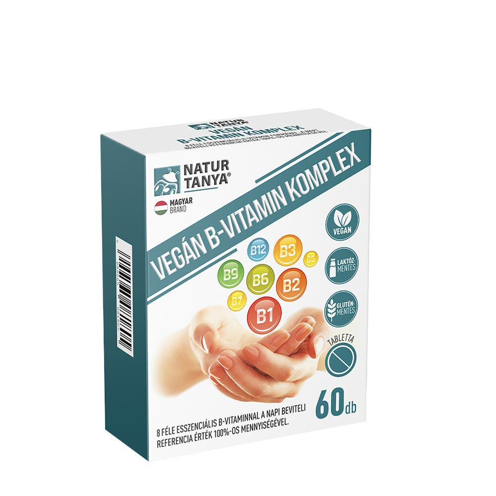 Natur Tanya Veganer Vitamin-B-Komplex (60 Tabletten) – Viking Supplements