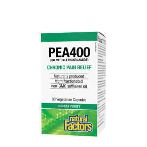 Natural Factors PEA400 Palmitoylethanolamid (90 vegetarische Kapseln) – Viking Supplements