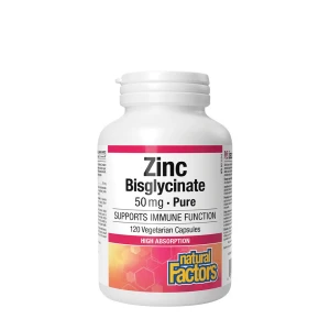Natural Factors Zinkbisglycinat 50 mg  (120 Kapseln) – Viking Supplements