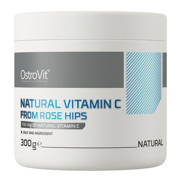 Natürliches Vitamin C aus Hagebutten – 300 g – Viking Supplements