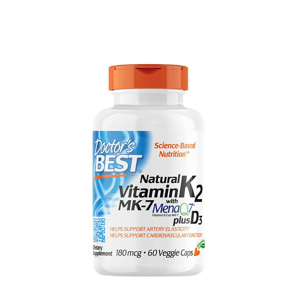 Natürliches Vitamin K2 MK7 mit MenaQ7 und D3