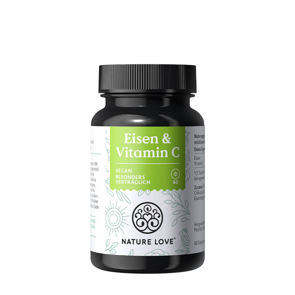Nature Love Eisen & Vitamin C (60 Tabletten) – Viking Supplements